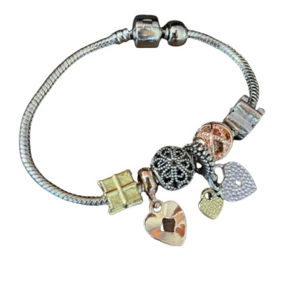 Jewelry - 2x$20 - Women’s Silver Color Charms Bracelet
